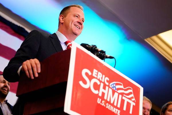 Eric Schmitt Wins the Missouri GOP Senate Primary