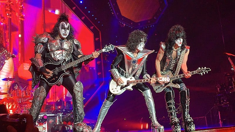 Among the Kiss Fanatics