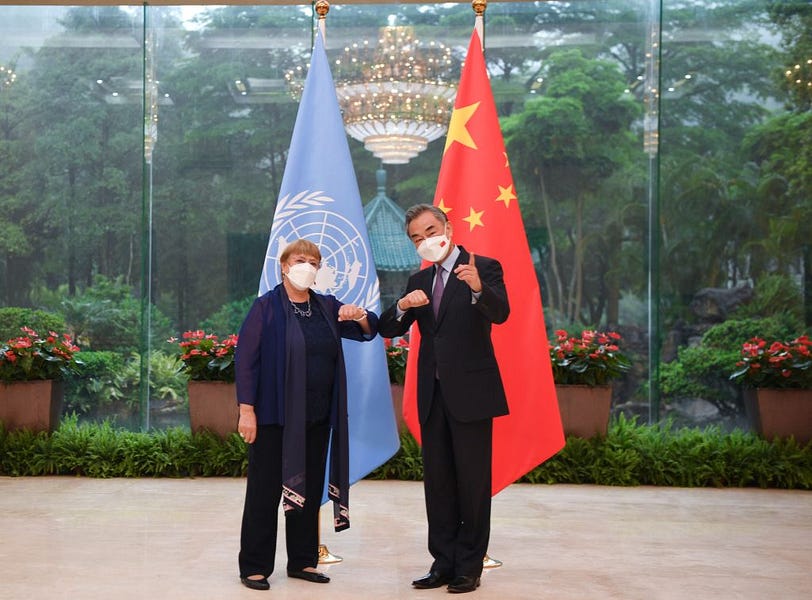 Michelle Bachelet’s Disgraceful, Demoralizing Trip to China