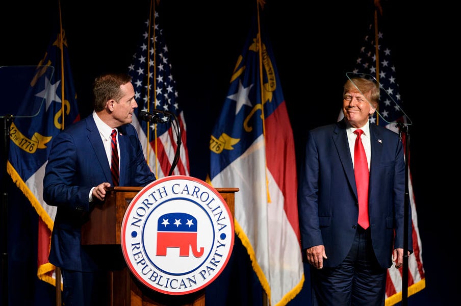 Trump Tests His Influence in North Carolina