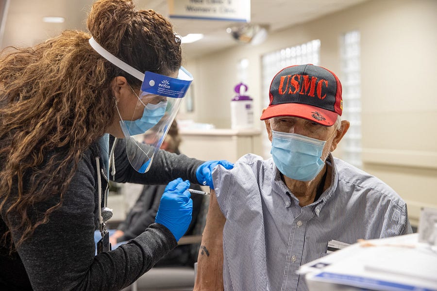 Is Biden Withholding VA Benefits From Unvaccinated Veterans?