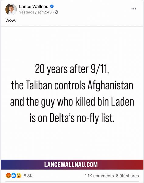 Fact Checking the Claim That ‘The Guy Who Killed Bin Laden Is on Delta’s No-Fly List’