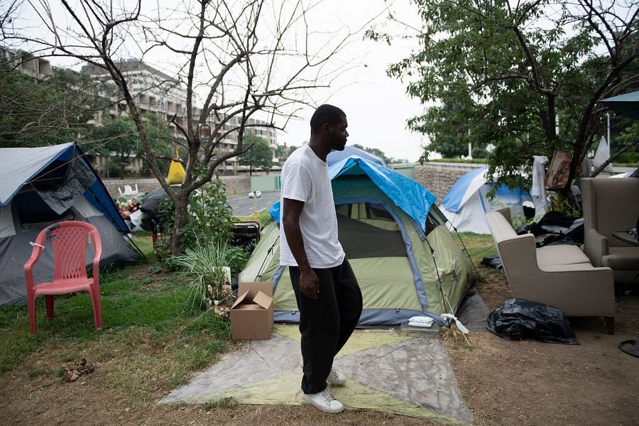 D.C. Residents Divided Over Homeless Encampments