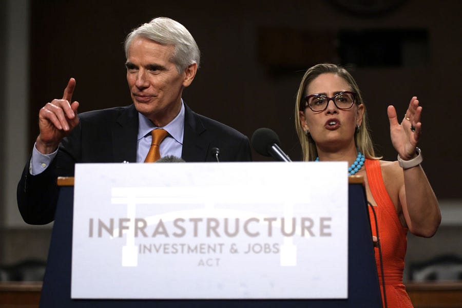 The Bipartisan Infrastructure Tightrope