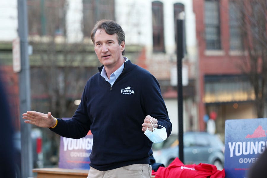Glenn Youngkin Makes A Kitchen Table Pitch to Virginians