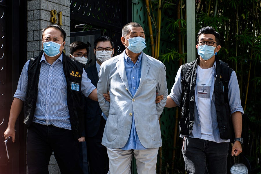 Xi Jinping Tries to Send a Message With Arrest of Jimmy Lai