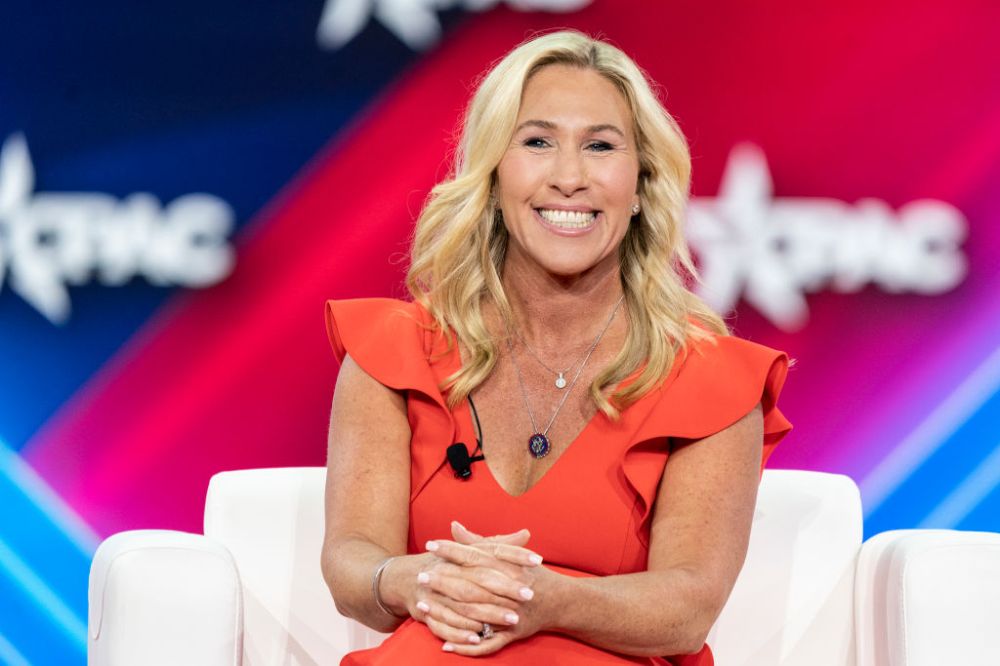 Congresswoman Marjorie Taylor Greene during CPAC (