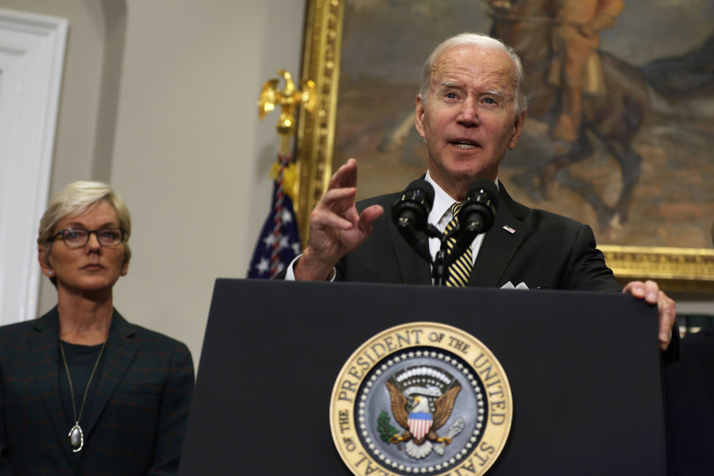 President Biden Makes Announcement On Energy Policy