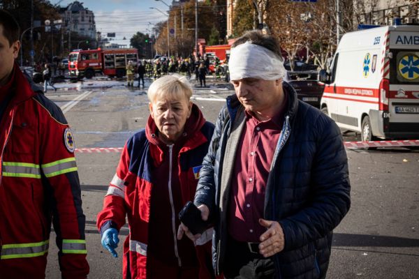 Multiple Explosions In Kyiv