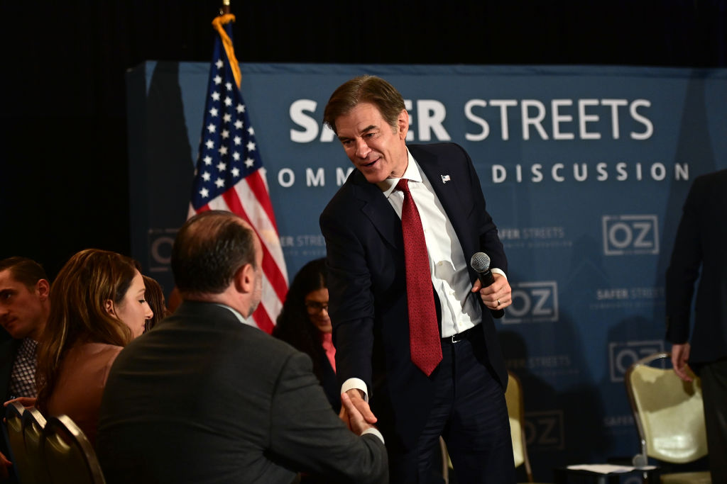 GOP Senate Candidate Holds Campaign Event In Philadelphia