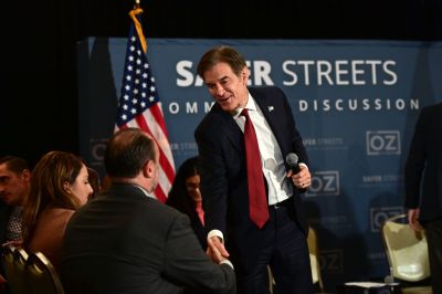 GOP Senate Candidate Holds Campaign Event In Philadelphia