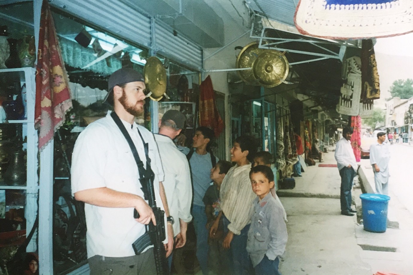 “Chicken Street,” Afghanistan, 2003.