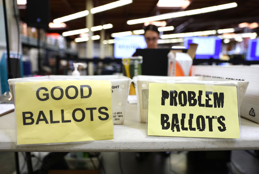 Orange County Processes Early Mail-In Ballots Ahead Of The Midterm Election In California