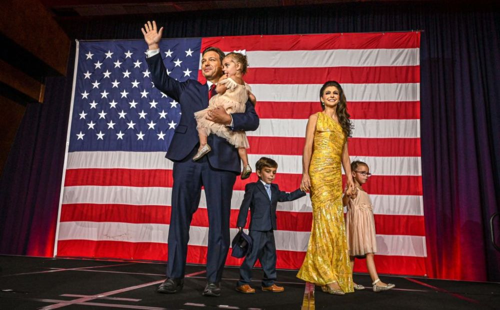 TOPSHOT-US-VOTE-ELECTION-FLORIDA-DESANTIS