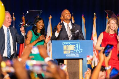 Democratic nominee for Governor and Lieutenant Governor, Wes Moore and Aruna Miller will host an Election Night event with Chris Van Hollen, Anthony Brown, and Brooke Lierman in Baltimore.