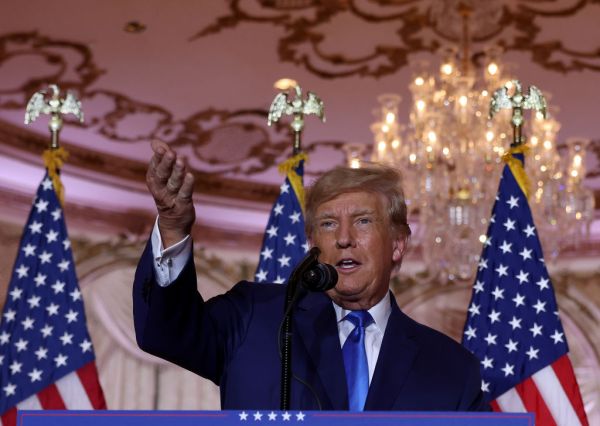 Former President Donald Trump Spends Midterm Election Night At Mar-a-Lago