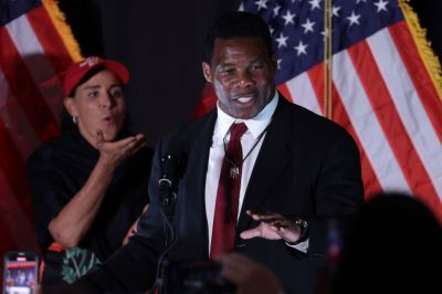 Georgia’s Republican Senate Candidate Herschel Walker Holds Election Night Event In Atlanta