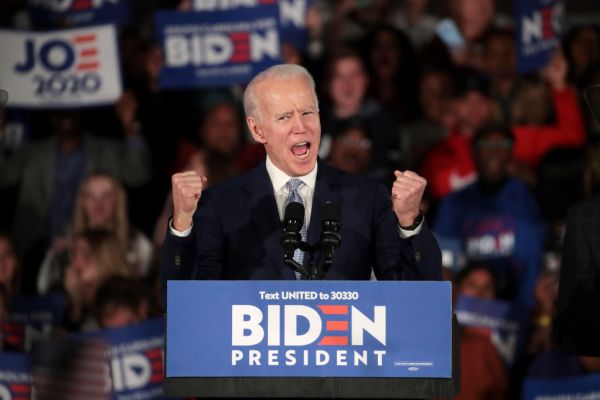Democratic Presidential Candidate Joe Biden Holds South Carolina Primary Night Event In Columbia