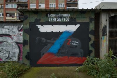 NATO Peacekeeping Mission KFOR Patrol Kosovo Border With Serbia