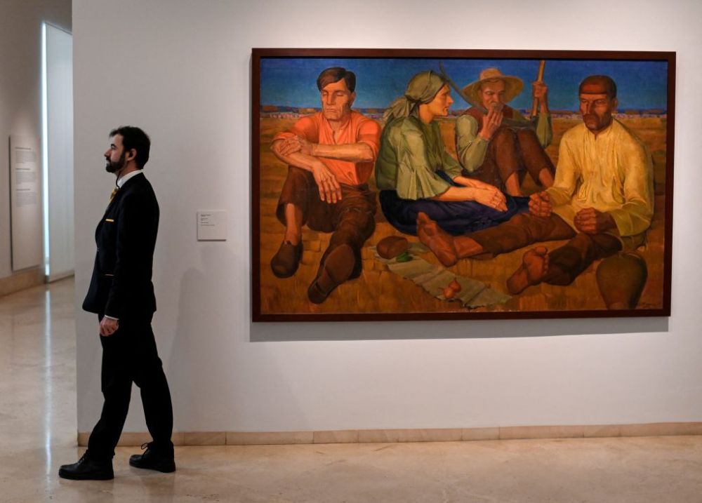 SPAIN-UKRAINE-ART-EXHIBITION-MUSEUM