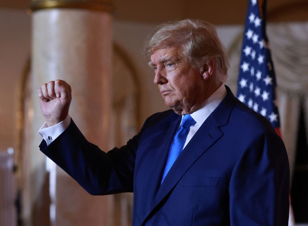 Former President Donald Trump Spends Midterm Election Night At Mar-a-Lago