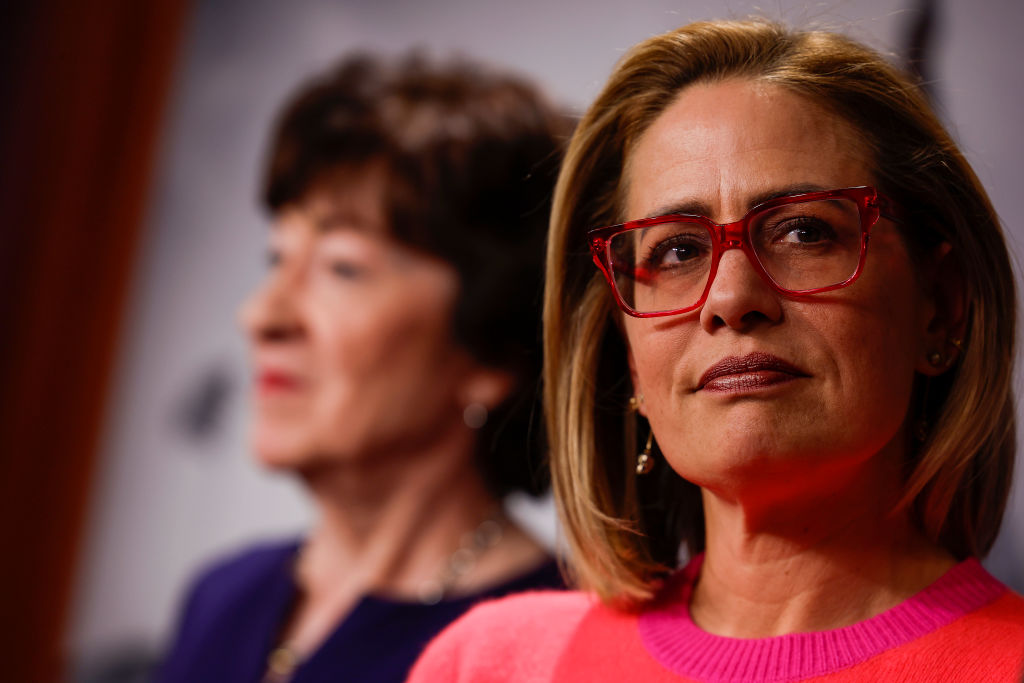 U.S. Sen. Kyrsten Sinema. (Photo by Anna Moneymaker/Getty Images.)