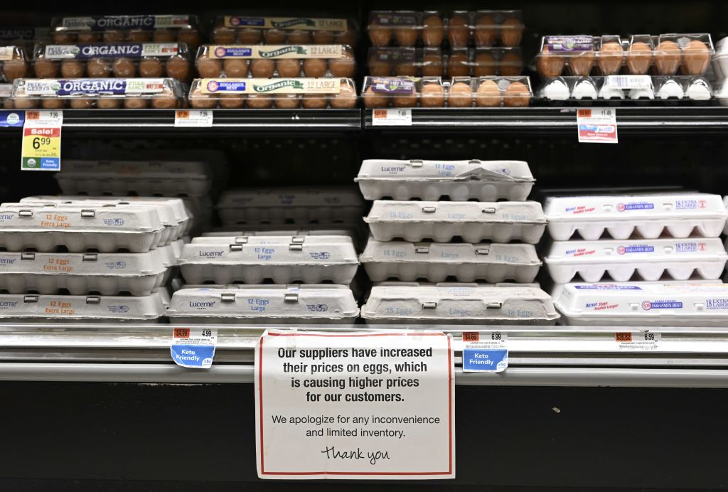Egg shortage crisis in U.S.