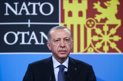 Recep Tayyip Erdogan At NATO Summit In Madrid, Spain