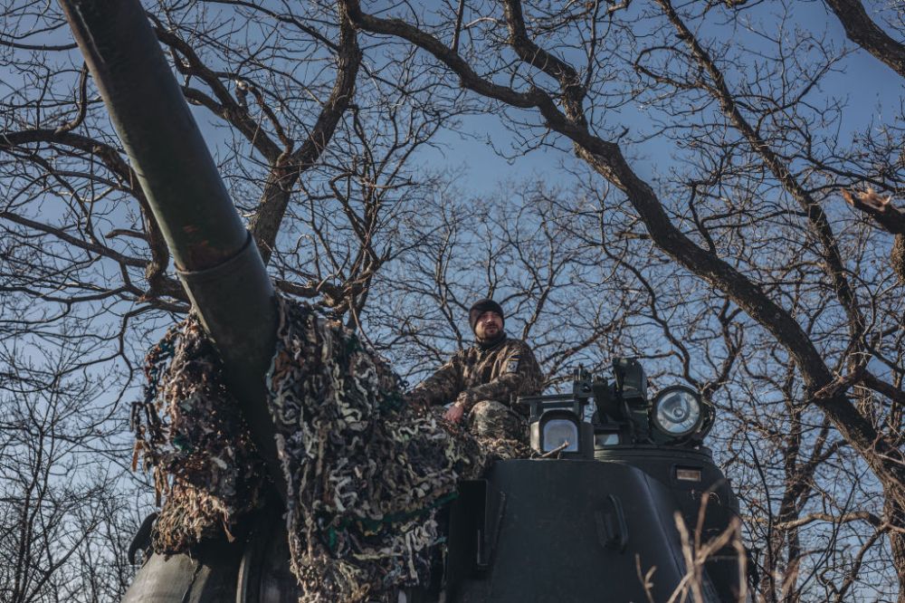 Military activity of the Ukrainian army in the Donetsk region