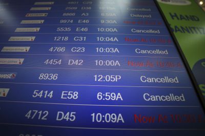 All flights are canceled in United States