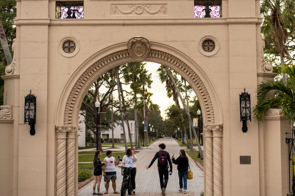 Florida Governor Ron DeSantis engages with New College of Florida