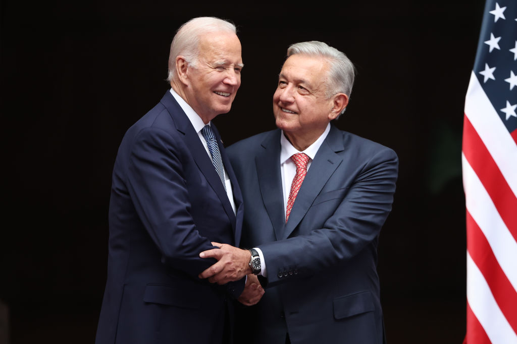 President Lopez Obrador Welcomes President Biden