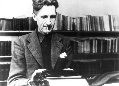 George Orwell – an seiner Schreibmaschine