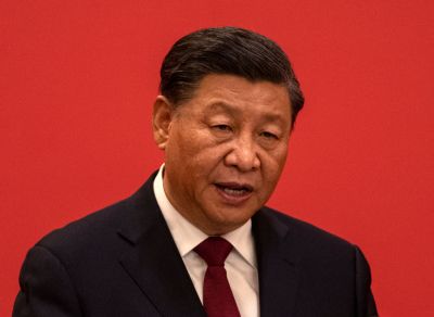 China’s Standing Committee Members Of The 20th CPC Central Committee Meet With Press