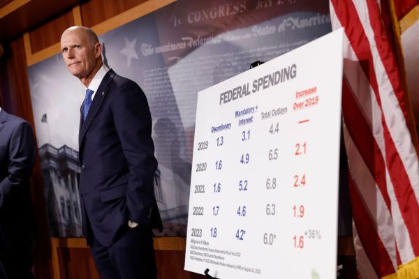 Senate Republicans Hold News Conference To Discuss Debt Ceiling