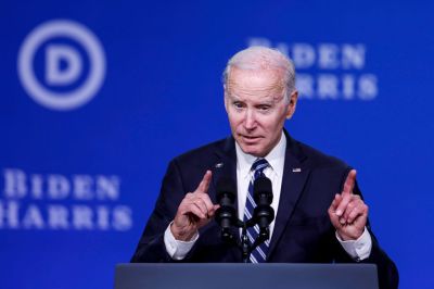 President Biden And Vice President Harris Speak At DNC Winter Meeting In Philadelphia