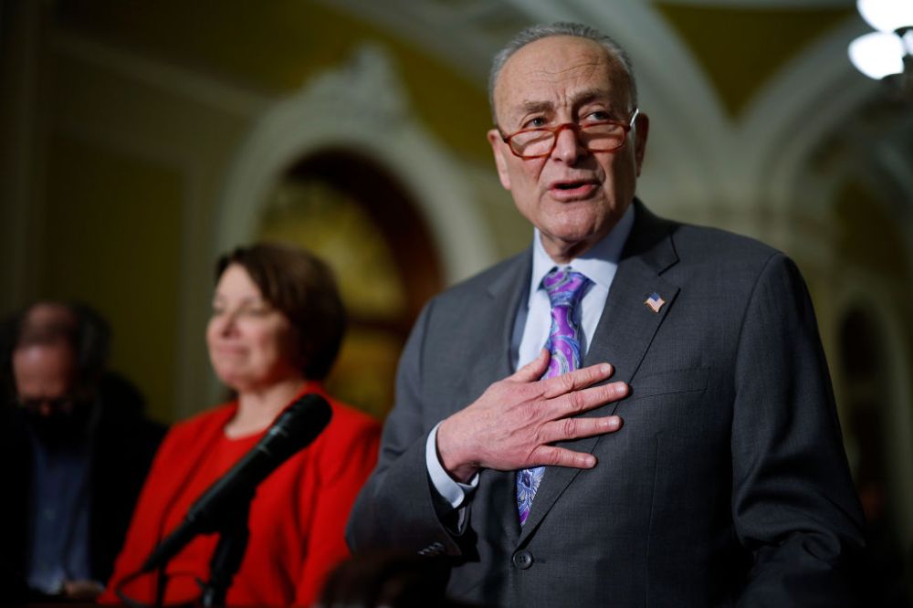 Senators Meet For Their Weekly Policy Luncheons On Capitol Hill