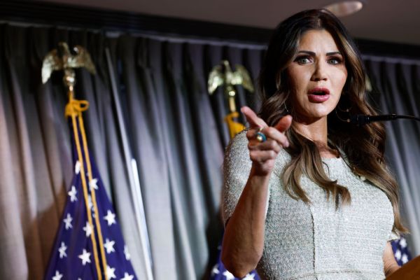 South Dakota Gov. Kristi Noem Speaks At The Coolidge And American Project Conference