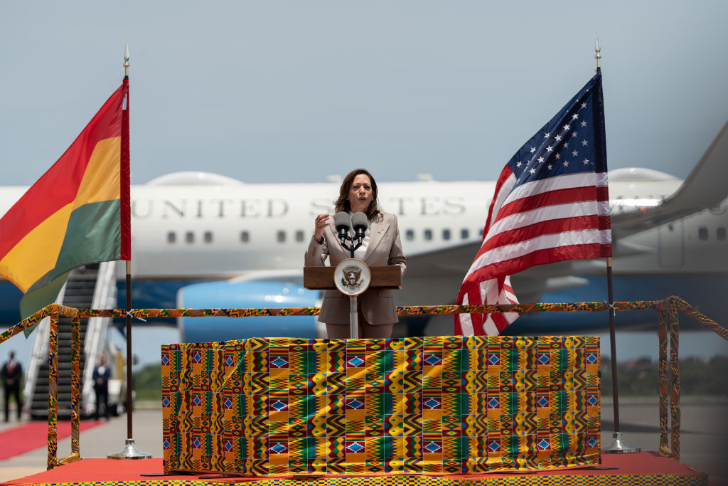 US Vice President Kamala Harris Visits Ghana