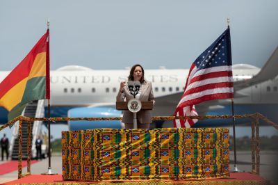 US Vice President Kamala Harris Visits Ghana