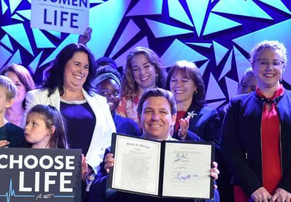 Governor Ron DeSantis signs Floridas 15-week abortion ban