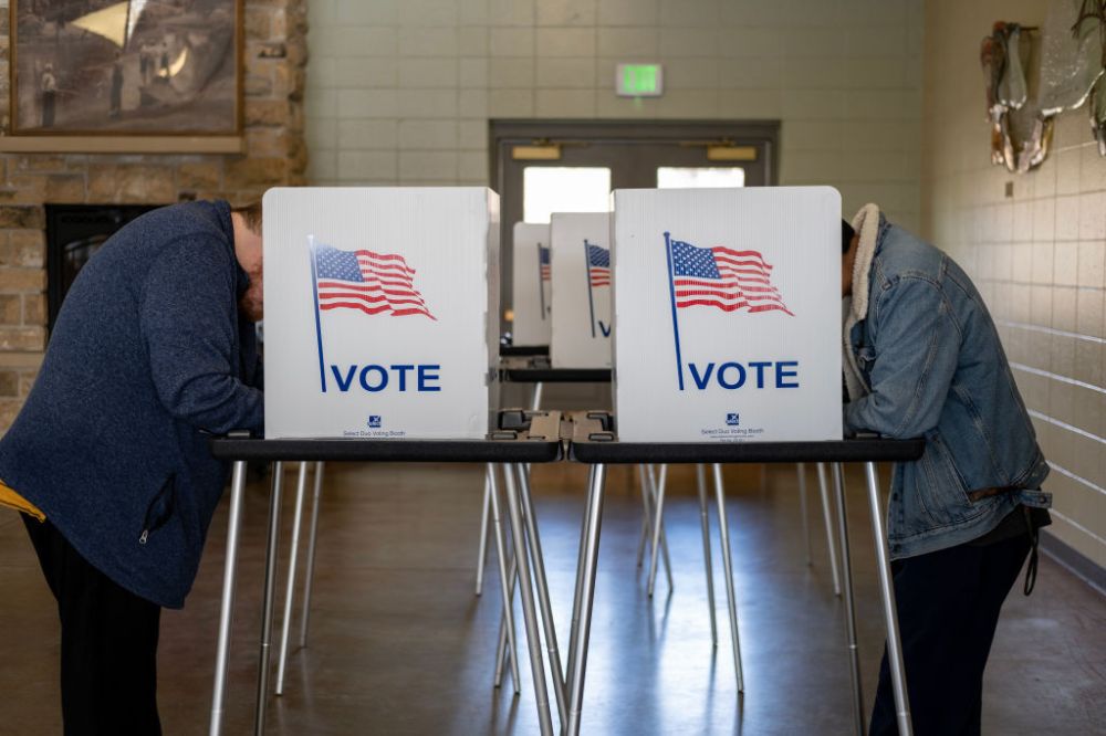 Americans Head To The Polls To Vote In The 2022 Midterm Elections