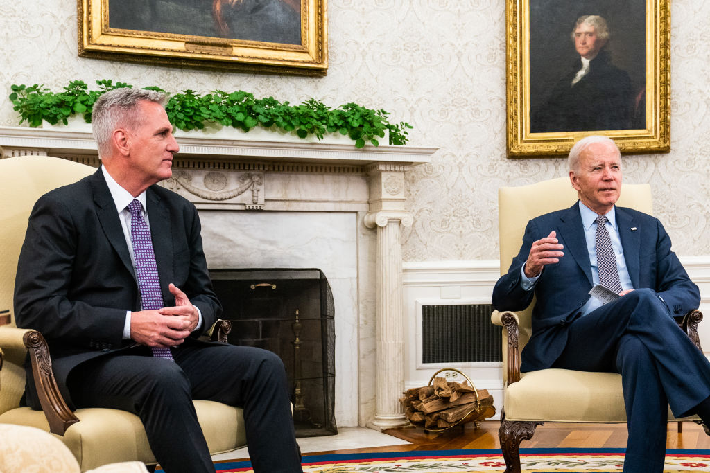 US President Joe Biden Debt Ceiling meeting House Speaker Kevin McCarthy