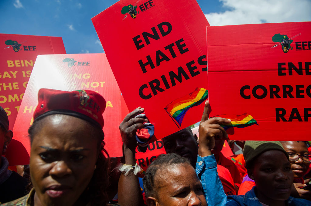 EFF Picket Against Uganda’s Anti-Homosexuality Bill In South Africa