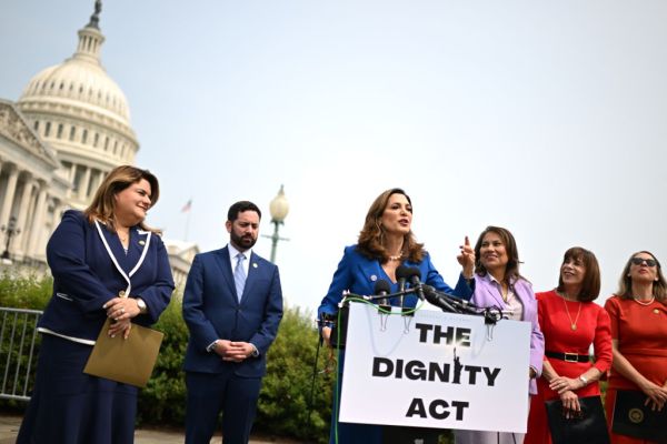 WASHINGTON, DC – MAY 23: Rep. Maria Elvira Salazar (R-Fla.) spe