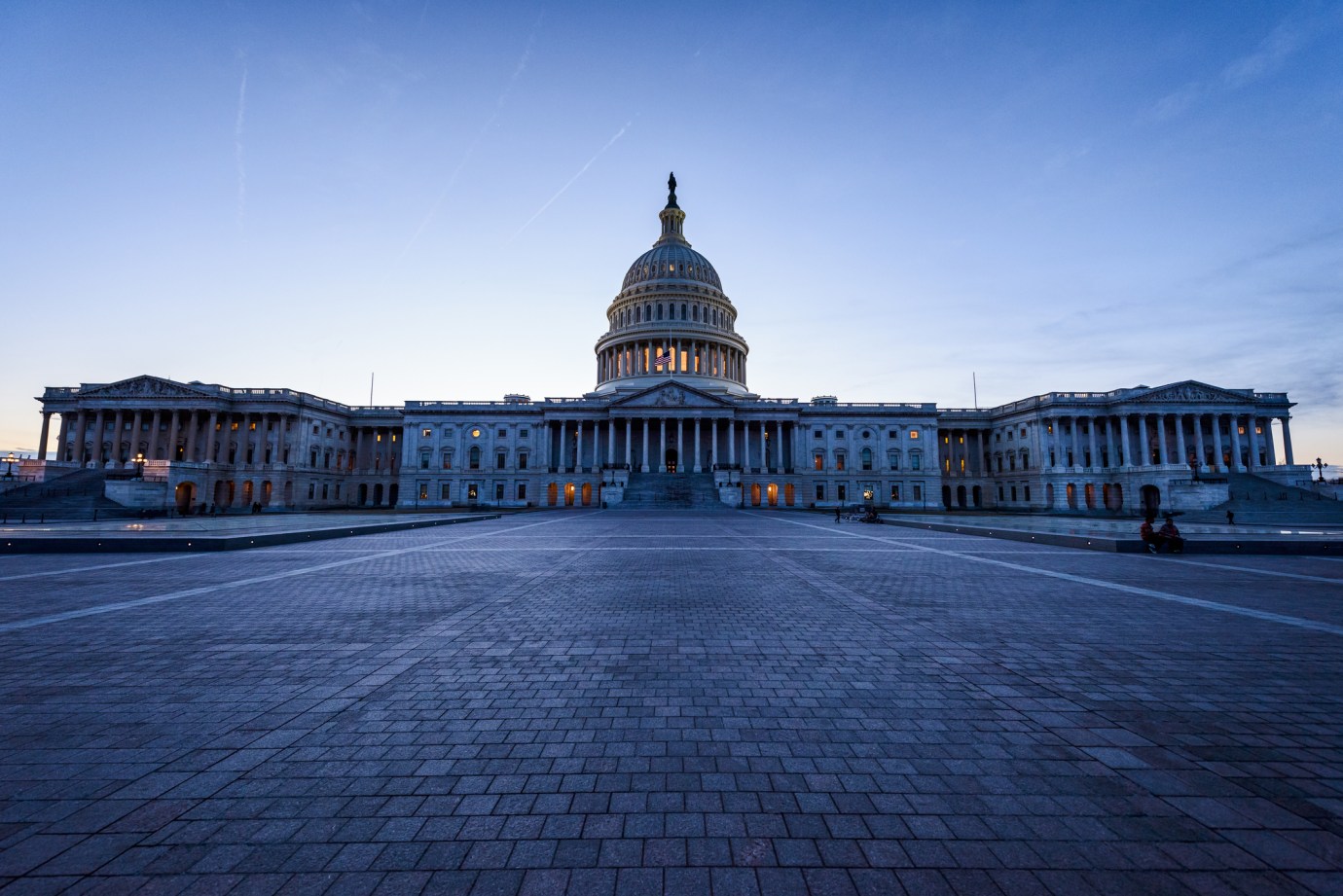 The U.S. Capitol Building.