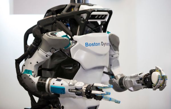 Latest Robots Are Displayed At SoftBank Robot World 2017