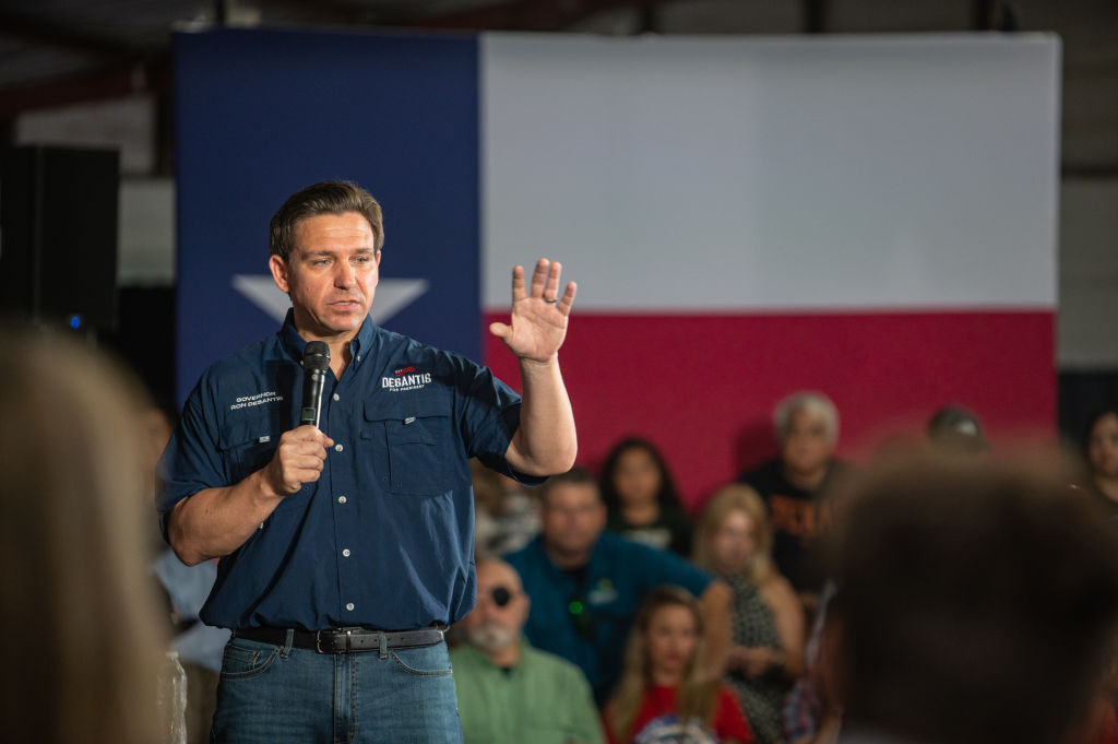 Flordia Governor DeSantis visits border