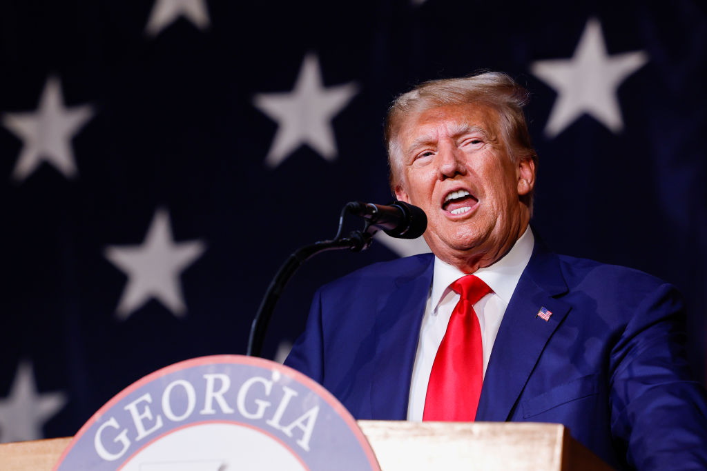 Former President Trump Addresses  The Georgia State GOP Convention
