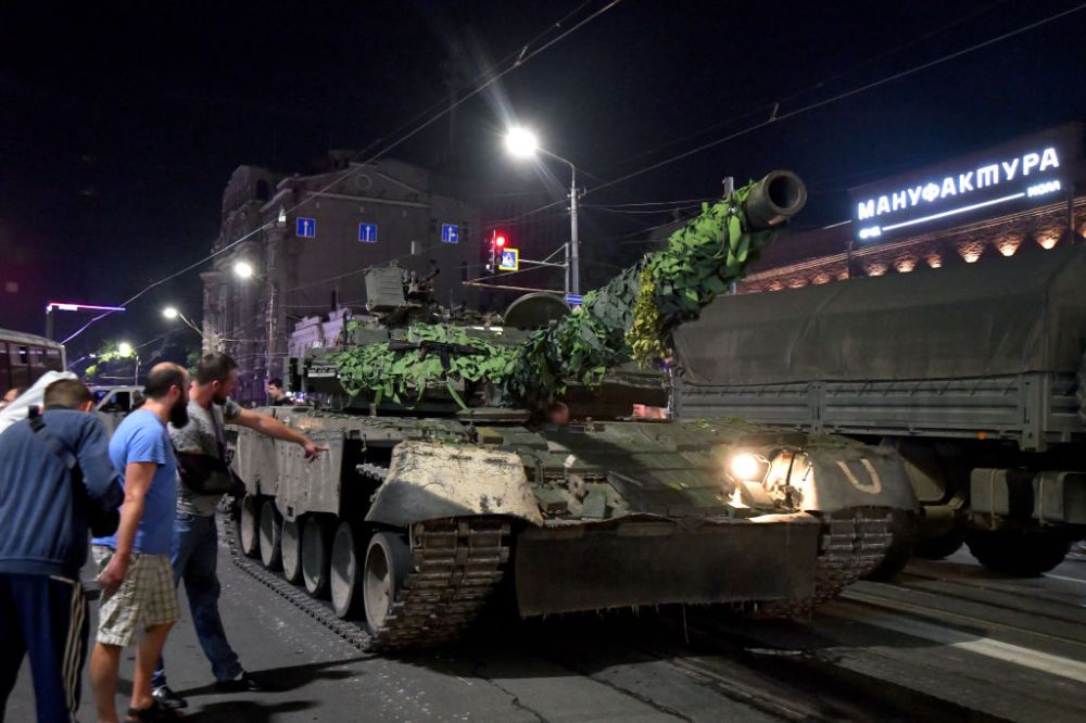 Wagner Group return to their base